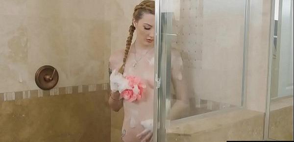  Sexy hot babe shower fuck